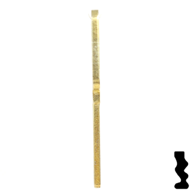 Uncut Key Blank | Medeco | 1518 Residential-Commercial Key Ilco