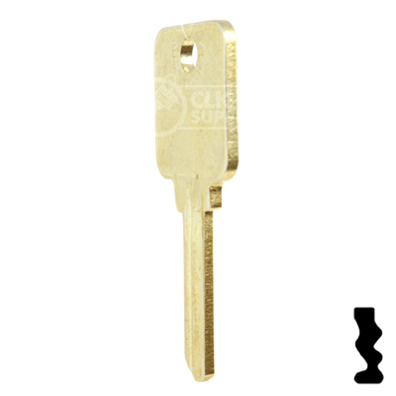 Uncut Key Blank | Medeco | 1518 Residential-Commercial Key Ilco