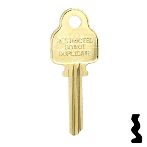 Uncut Key Blank | Medeco | 1543 Residential-Commercial Key Ilco