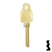 Uncut Key Blank | Medeco | 1543 Residential-Commercial Key Ilco