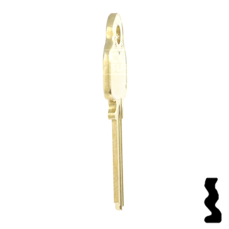 Uncut Key Blank | Medeco | 1543 Residential-Commercial Key Ilco