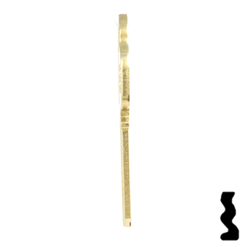 Uncut Key Blank | Medeco | 1543 Residential-Commercial Key Ilco
