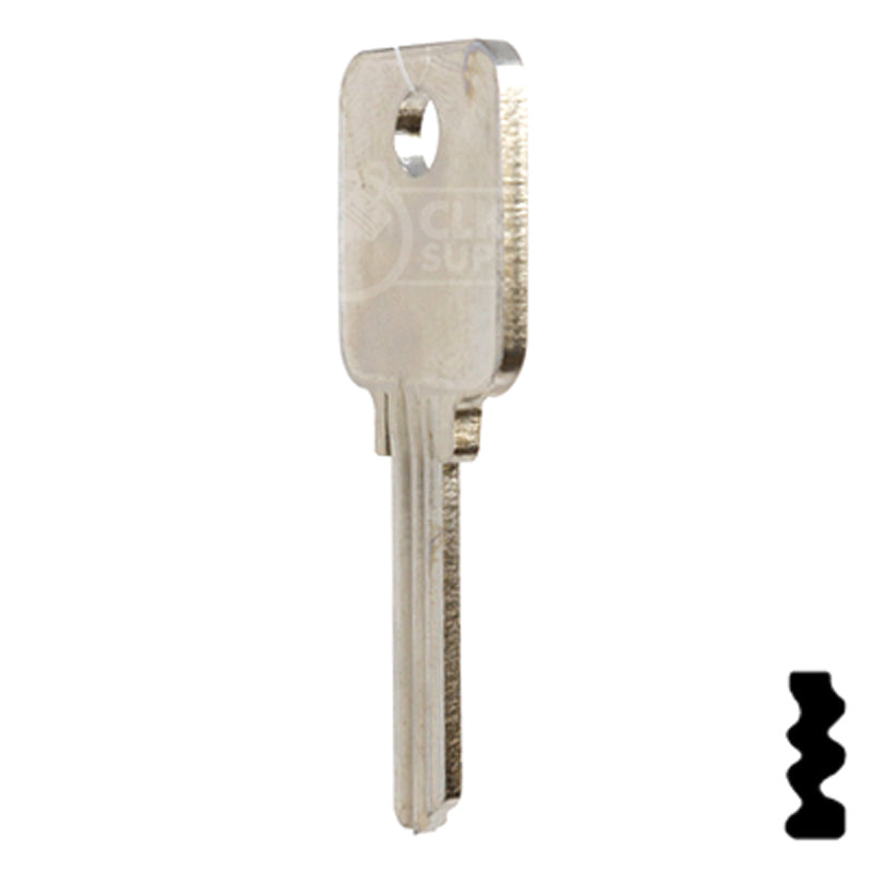 Uncut Key Blank | Medeco | 1644 Residential-Commercial Key Ilco