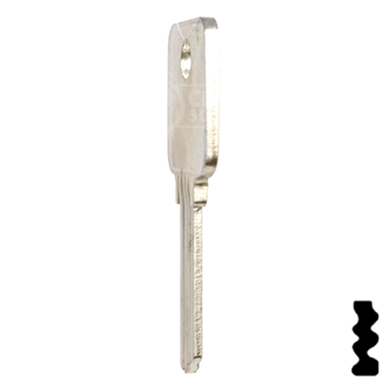Uncut Key Blank | Medeco | 1644 Residential-Commercial Key Ilco