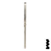 Uncut Key Blank | Medeco | 1644 Residential-Commercial Key Ilco