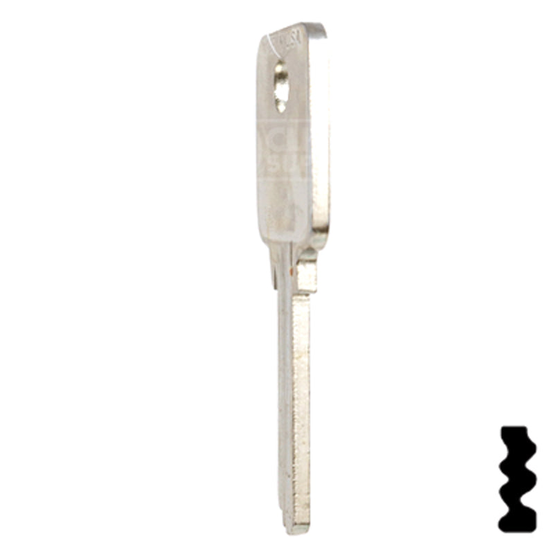 Uncut Key Blank | Medeco | 1644 Residential-Commercial Key Ilco