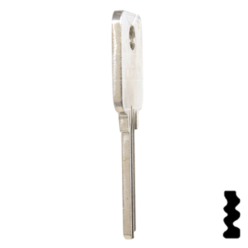 Uncut Key Blank | Medeco | 1644 Residential-Commercial Key Ilco