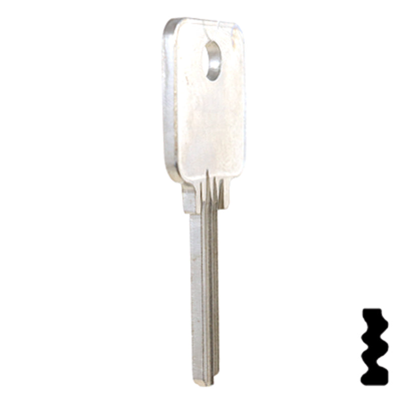 Uncut Key Blank | Medeco | 1644 Residential-Commercial Key Ilco