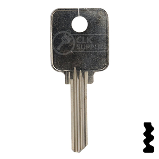 Uncut Key Blank | Medeco | 1644 Residential-Commercial Key Ilco
