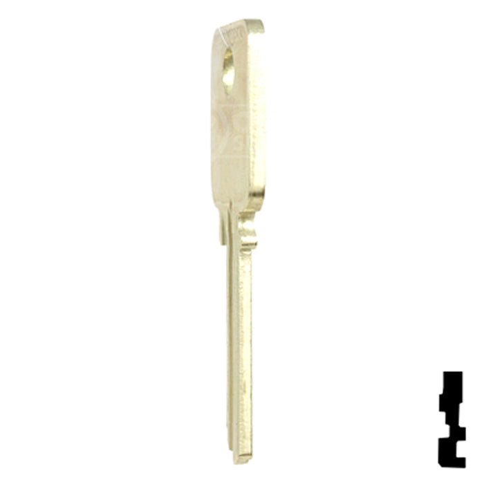 Uncut Key Blank | Medeco | 1687 Residential-Commercial Key Ilco