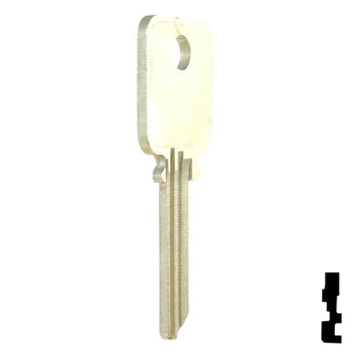 Uncut Key Blank | Medeco | 1687 Residential-Commercial Key Ilco