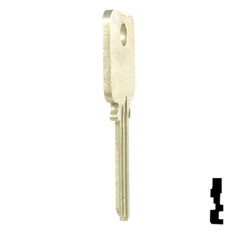 Uncut Key Blank | Medeco | 1687 Residential-Commercial Key Ilco