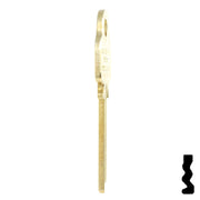 Uncut Key Blank | Medeco | A1517 Residential-Commercial Key Ilco