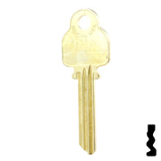 Uncut Key Blank | Medeco | A1517 Residential-Commercial Key Ilco