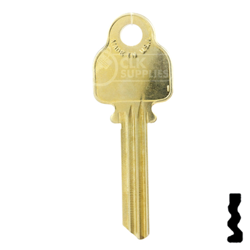 Uncut Key Blank | Medeco | A1517 Residential-Commercial Key Ilco