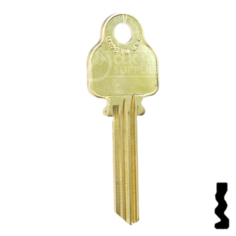 Uncut Key Blank | Medeco | A1517 Residential-Commercial Key Ilco