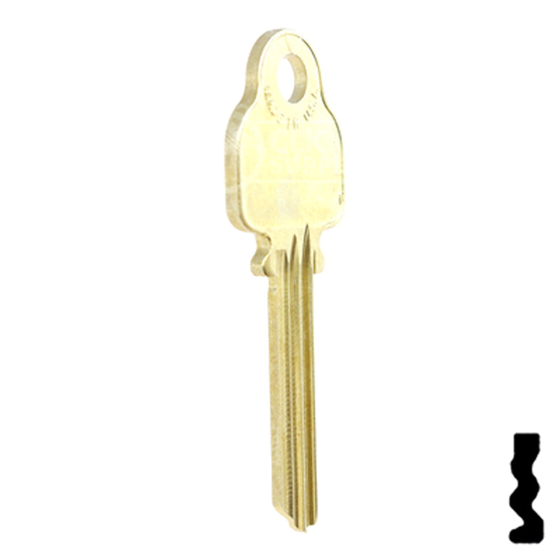 Uncut Key Blank | Medeco | A1517 Residential-Commercial Key Ilco