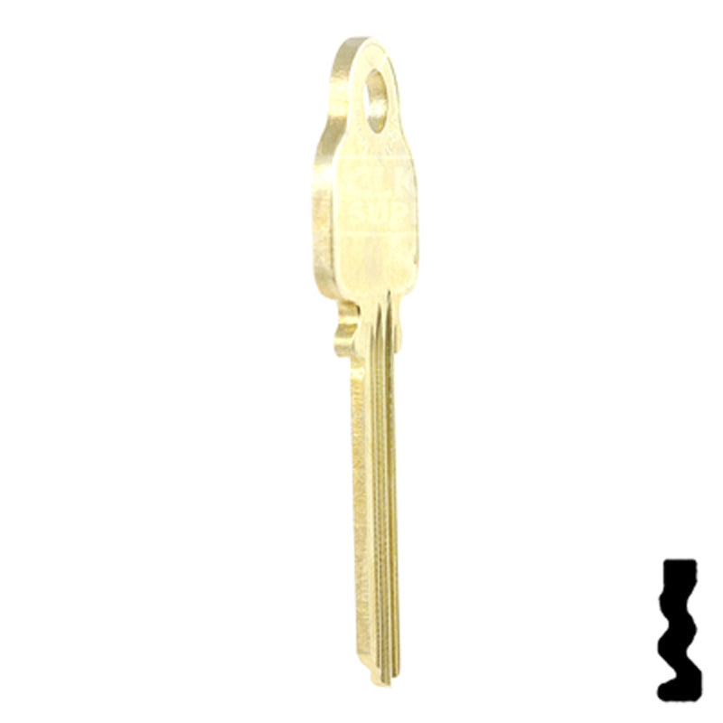 Uncut Key Blank | Medeco | A1517 Residential-Commercial Key Ilco