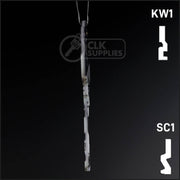 Uncut Key Blank | MLB CHICAGO WHITE SOX | Choose Keyway Residential-Commercial Key Ilco