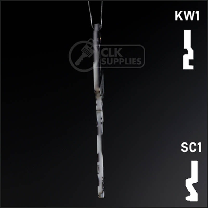 Uncut Key Blank | MLB CHICAGO WHITE SOX | Choose Keyway Residential-Commercial Key Ilco