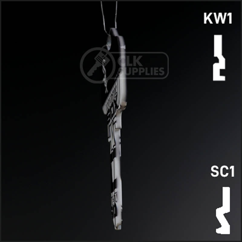Uncut Key Blank | MLB CHICAGO WHITE SOX | Choose Keyway Residential-Commercial Key Ilco
