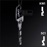 Uncut Key Blank | MLB CHICAGO WHITE SOX | Choose Keyway Residential-Commercial Key Ilco