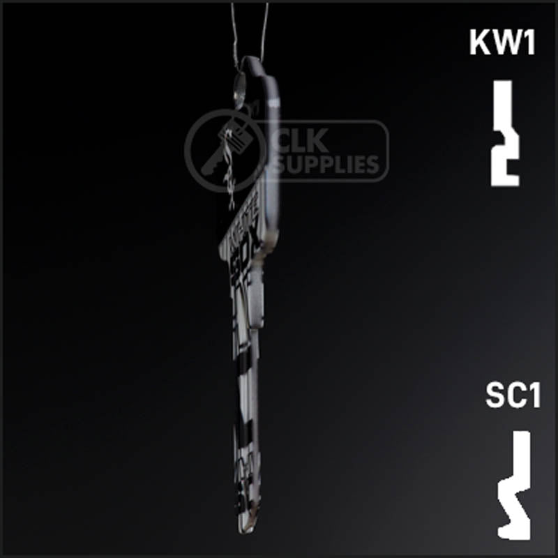 Uncut Key Blank | MLB CHICAGO WHITE SOX | Choose Keyway Residential-Commercial Key Ilco