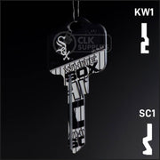 Uncut Key Blank | MLB CHICAGO WHITE SOX | Choose Keyway Residential-Commercial Key Ilco