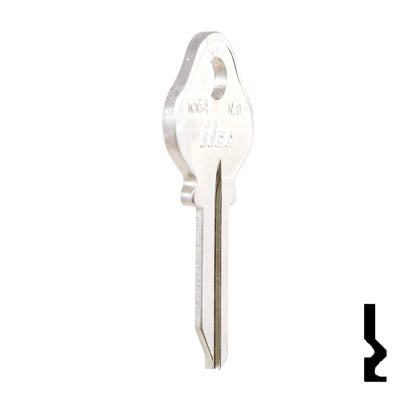 Uncut  Key Blank | National | 1064, NA1 Residential-Commercial Key Ilco