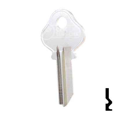 Uncut  Key Blank | National | 1064, NA1 Residential-Commercial Key Ilco