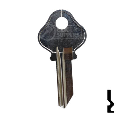 Uncut  Key Blank | National | 1064, NA1 Residential-Commercial Key Ilco