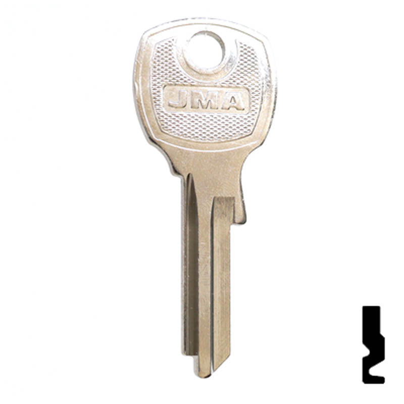 Uncut Key Blank | National | NA24 Residential-Commercial Key Ilco