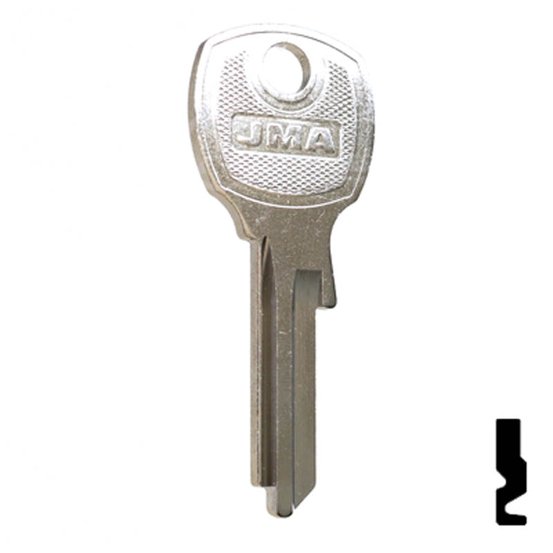Uncut Key Blank | National | NA24 Residential-Commercial Key Ilco