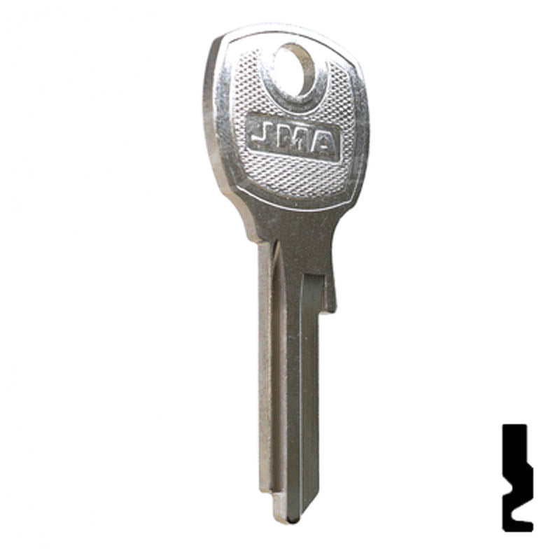 Uncut Key Blank | National | NA24 Residential-Commercial Key Ilco