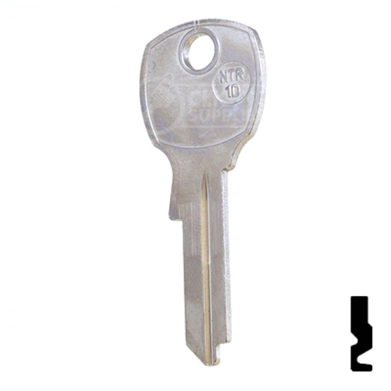 Uncut Key Blank | National | NA24 Residential-Commercial Key Ilco