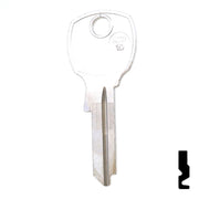 Uncut Key Blank | National | NA24 Residential-Commercial Key Ilco