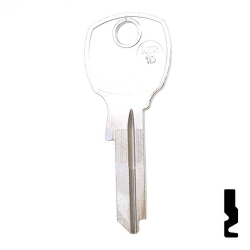 Uncut Key Blank | National | NA24 Residential-Commercial Key Ilco