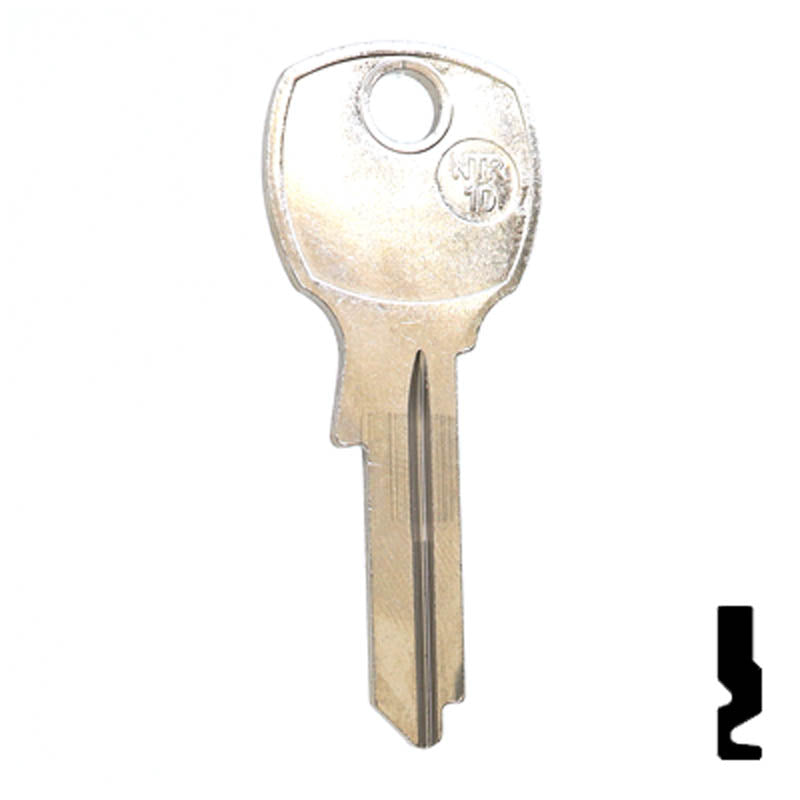 Uncut Key Blank | National | NA24 Residential-Commercial Key Ilco