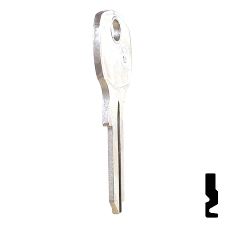 Uncut Key Blank | National | NA24 Residential-Commercial Key Ilco