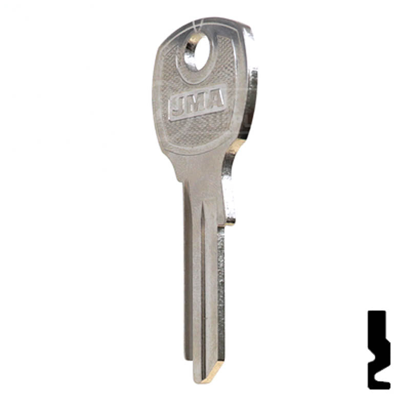 Uncut Key Blank | National | NA24 Residential-Commercial Key Ilco