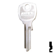 Uncut Key Blank | National | NA24 Residential-Commercial Key Ilco