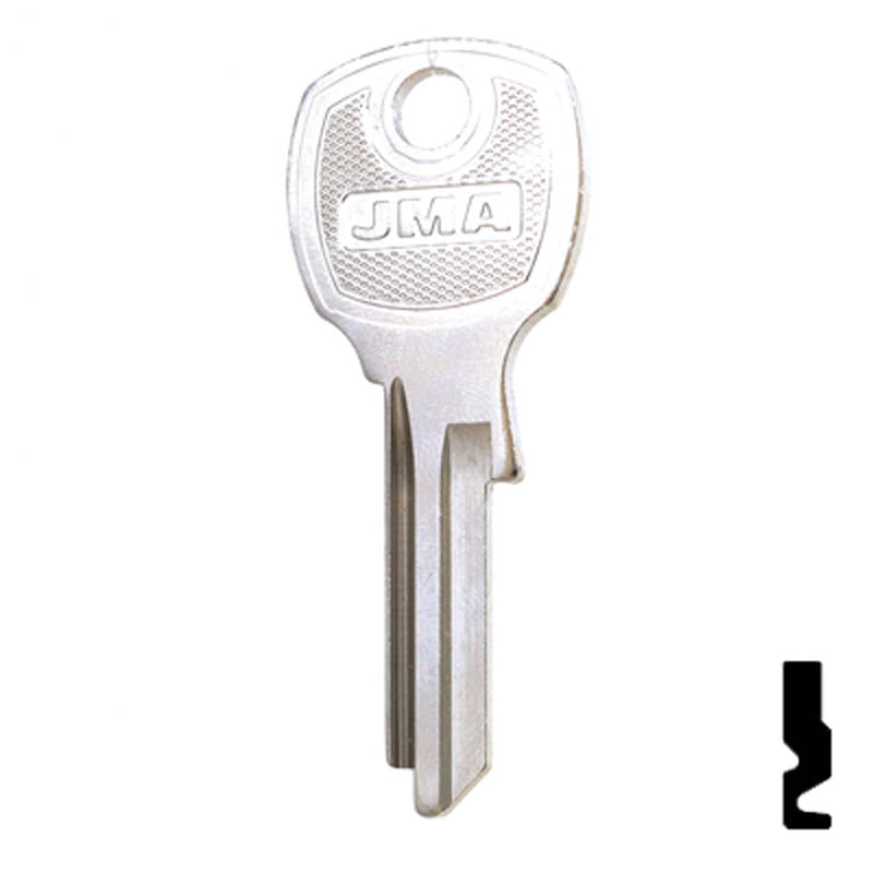 Uncut Key Blank | National | NA24 Residential-Commercial Key Ilco