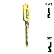 Uncut Key Blank | NBA Indiana Pacers | Choose Keyway Residential-Commercial Key Ilco