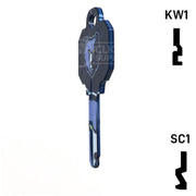 Uncut Key Blank | NBA Memphis Grizzlies | Choose Keyway Residential-Commercial Key Ilco
