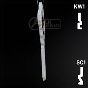 Uncut Key Blank | NCAA Auburn | Choose Keyway Residential-Commercial Key Ilco