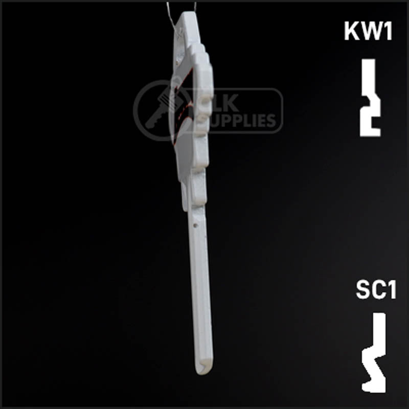 Uncut Key Blank | NCAA Auburn | Choose Keyway Residential-Commercial Key Ilco