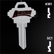 Uncut Key Blank | NCAA Auburn | Choose Keyway Residential-Commercial Key Ilco