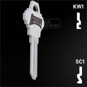 Uncut Key Blank | NCAA Auburn | Choose Keyway Residential-Commercial Key Ilco