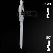 Uncut Key Blank | NCAA Auburn | Choose Keyway Residential-Commercial Key Ilco
