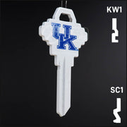 Uncut Key Blank | NCAA Kentucky | Choose Keyway Residential-Commercial Key Ilco